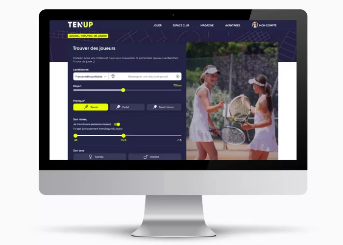 Mockup FFT TenUp Site Web