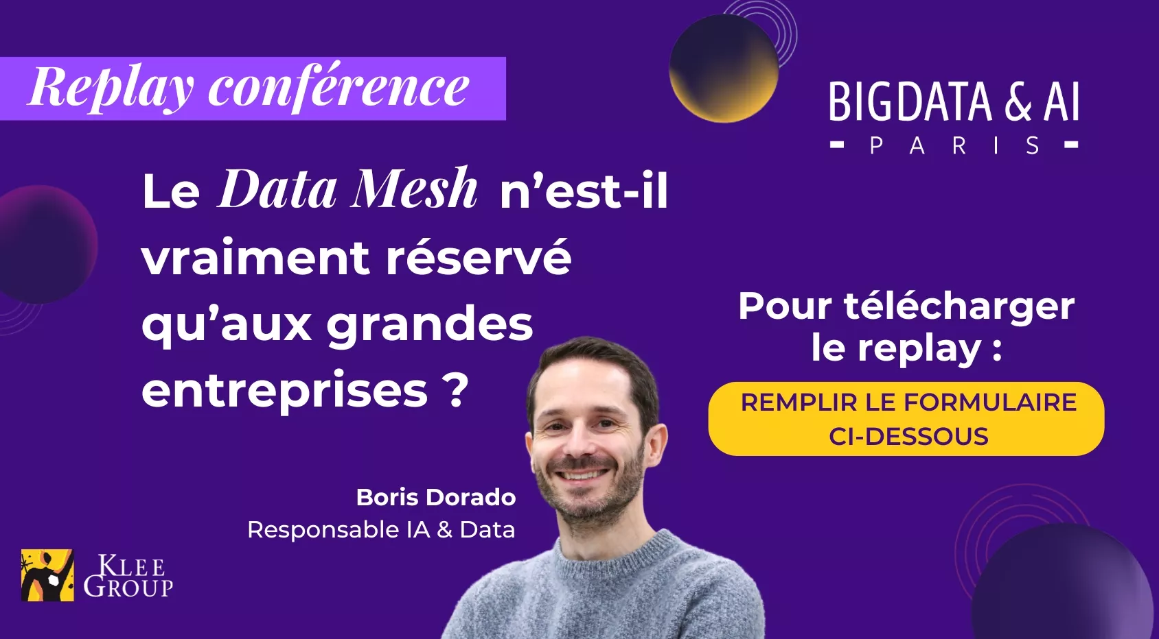 Téléchargez le replay de la conférence en remplissant le formulaire ci-desous !