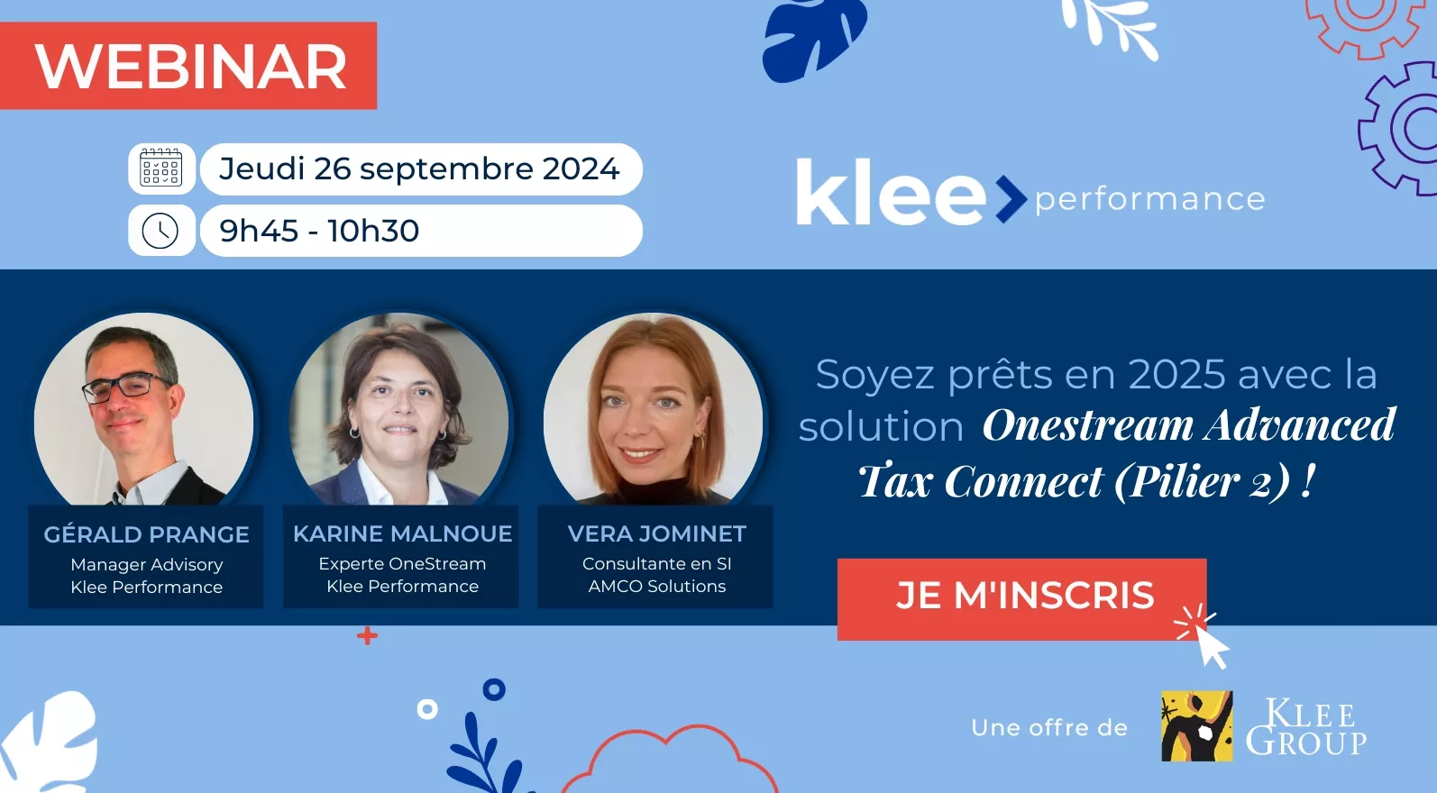 Webinar Klee Performance coconstruit avec AMCO Solutions