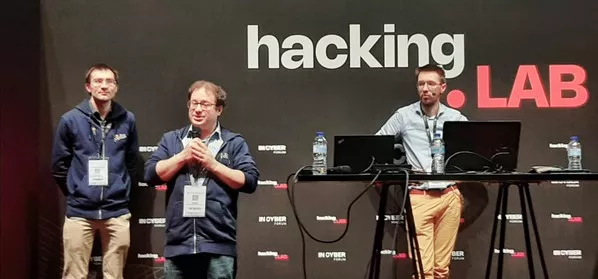 Conférence de Klee Group au Hacking Lab du FIC 2024